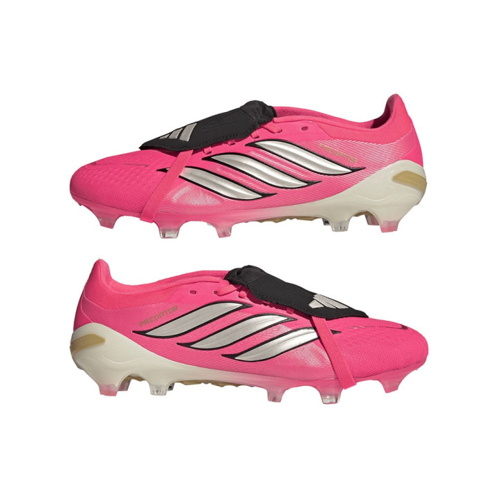 ADIDAS Predator Pro Ft Fg Arancio Argento Nero - Scarpe Da Calcio Uomo