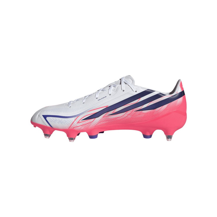 ADIDAS F50 Hyperfast League Sg Bianco Viola - Scarpe Da Calcio Uomo