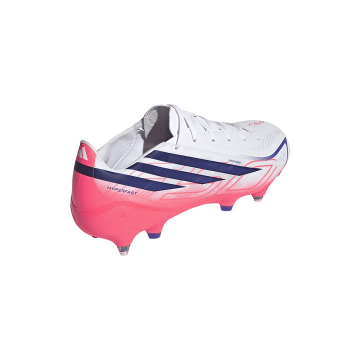 ADIDAS F50 Hyperfast League Sg Bianco Viola - Scarpe Da Calcio Uomo