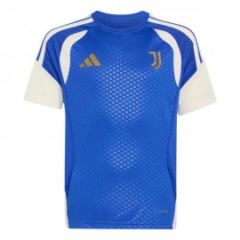 Maniche Corte Juve Training blu bianco