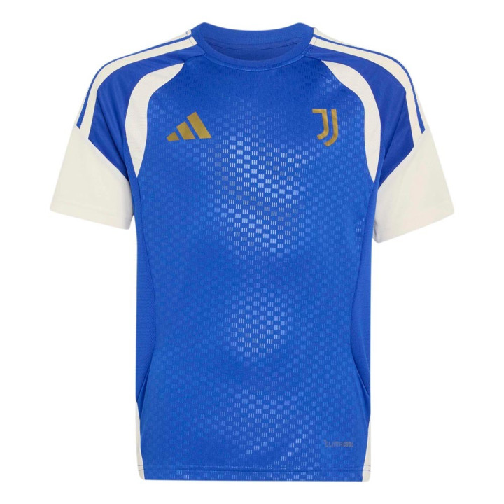 ADIDAS Maglia Maniche Corte Juve Training Blu Bianco Bambino
