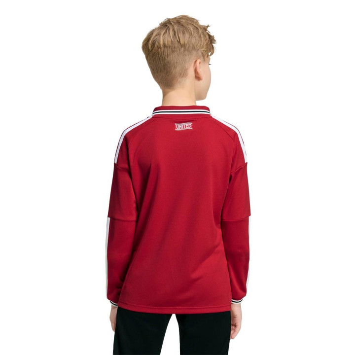 ADIDAS Maglia Calcio Mufc Home 26 27 Rosso Bambino