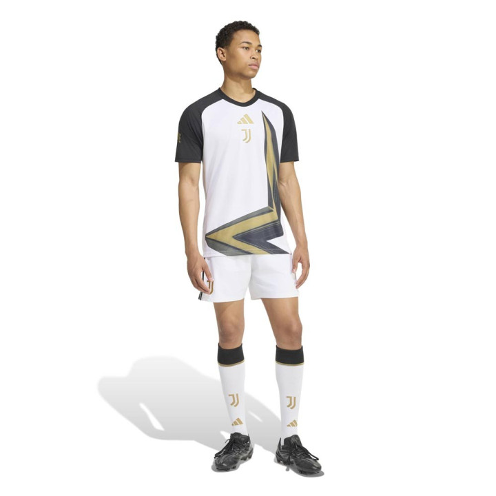 ADIDAS Maglia Maniche Corte Pre-Matech Juve Bianco Nero Uomo