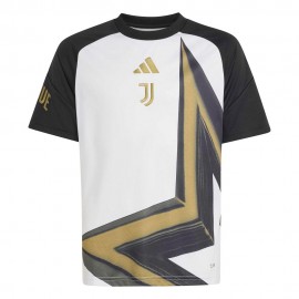 Maniche Corte Pre-Matech Juve bianco nero