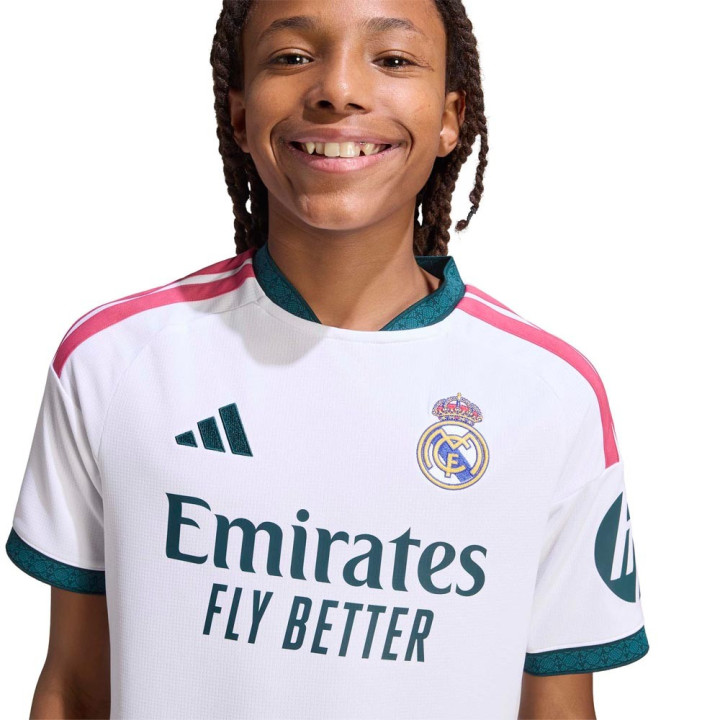ADIDAS Maglia Calcio Real Madrid Home 26 27 Bianco Bambino