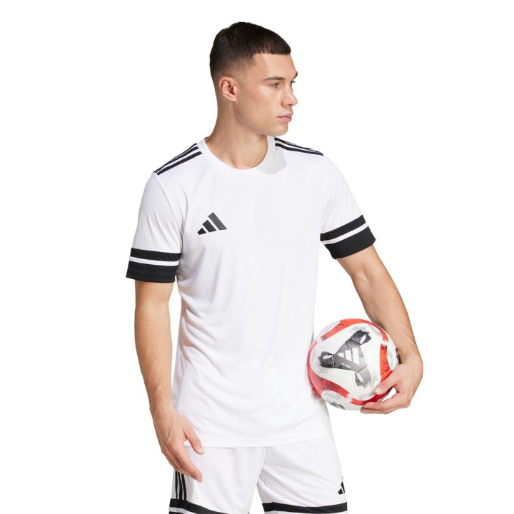 ADIDAS Maglia Maniche Corte Squadra 25 Bianco Nero Uomo