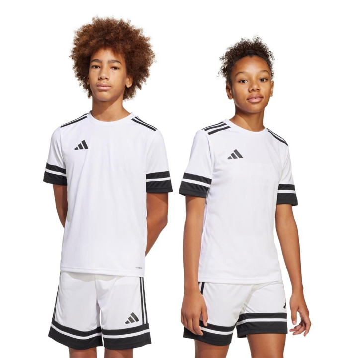 ADIDAS Maglia Maniche Corte Squadra 25 Bianco Nero Bambino