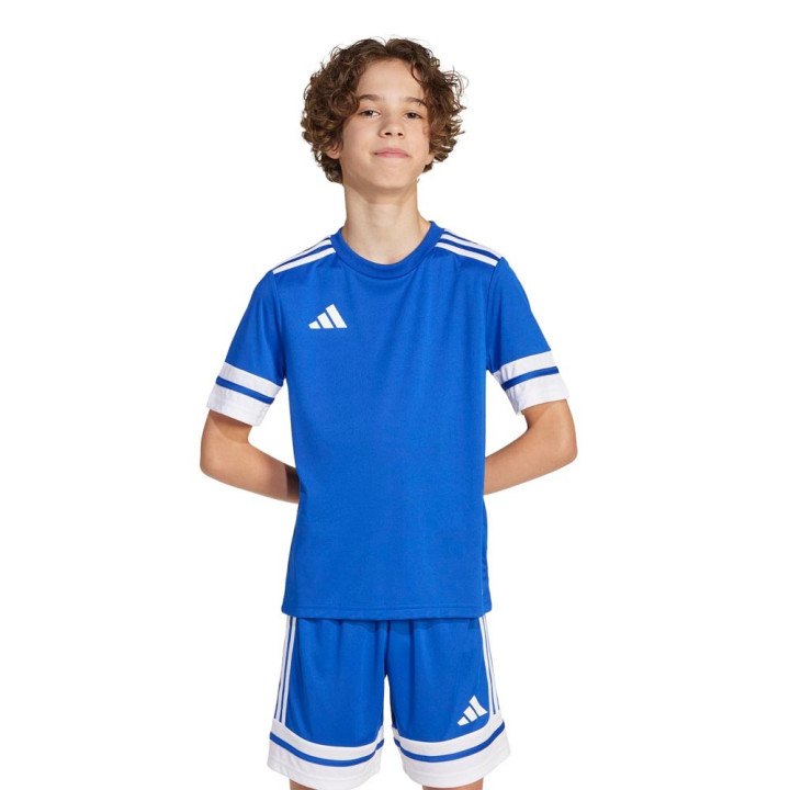 ADIDAS Maglia Maniche Corte Squadra 26 Blu Bianco Bambino