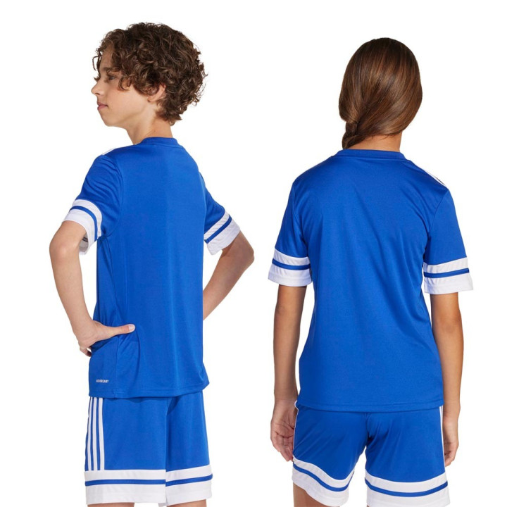 ADIDAS Maglia Maniche Corte Squadra 26 Blu Bianco Bambino