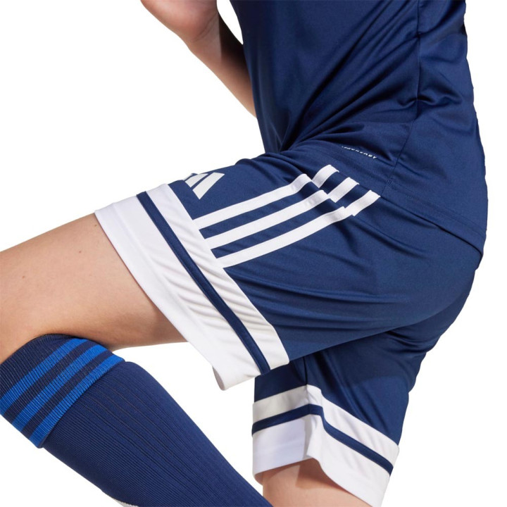 ADIDAS Pantaloncini Calcio Squadra 25 Blu Bianco Bambino