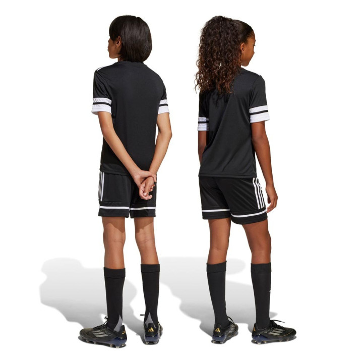 ADIDAS Pantaloncini Calcio Squadra 25 Nero Bianco Bambino