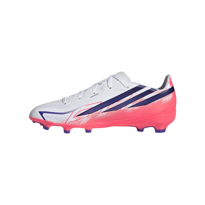 ADIDAS F50 Hyperfast League Fg Bianco Viola - Scarpe Da Calcio Bambino