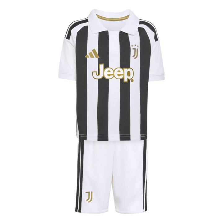 ADIDAS Completo Calcio Neonato Juve Home 26 27 Bianco Nero Bambino