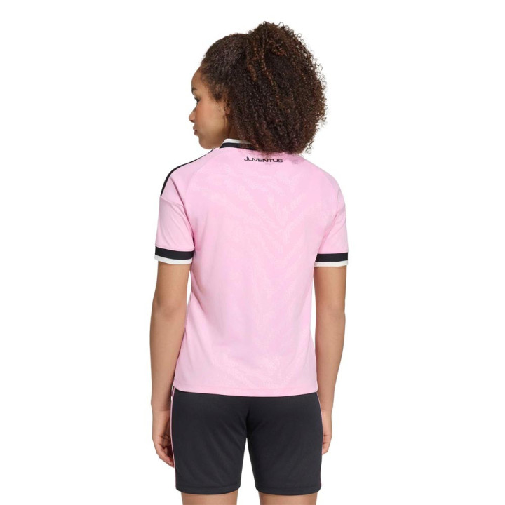 ADIDAS Maglia Calcio Juve Away 26 27 Rosa Nero Bambino