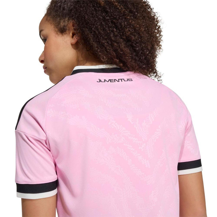 ADIDAS Maglia Calcio Juve Away 26 27 Rosa Nero Bambino