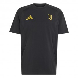 Maniche Corte Juve Travel nero oro