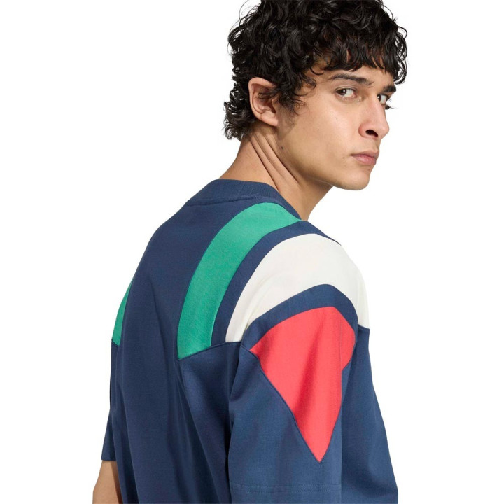 ADIDAS T-Shirt Calcio Italia Figc Eqt Navy Uomo