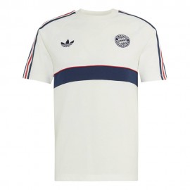 Maniche Corte Fc Bayern blu bianco