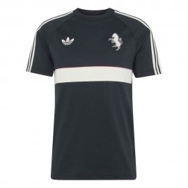 Maniche Corte Juve nero bianco