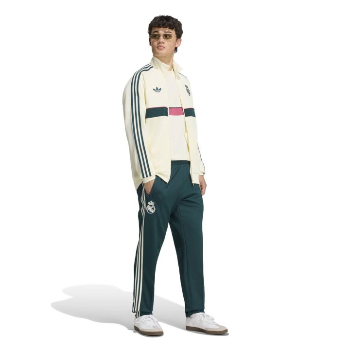 ADIDAS Originals Pantaloni Allenamento Calcio Real Madrid Verde Bianco Uomo