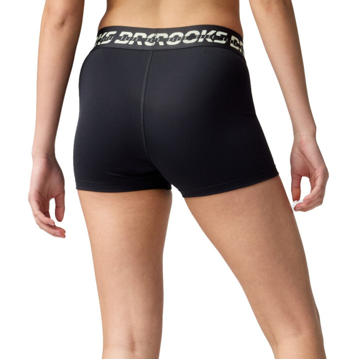 Brooks Pantaloncini Running Pro Elite 3 Nero Luminary Donna