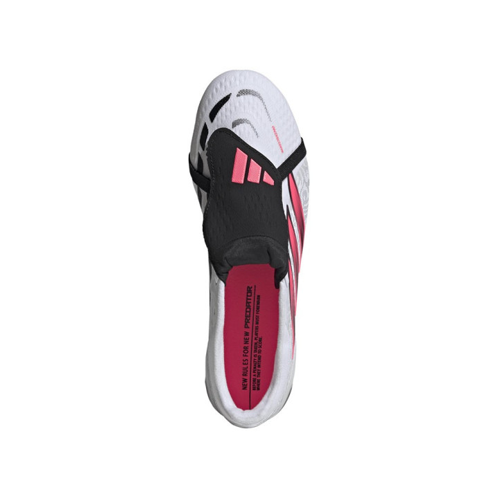 ADIDAS Predator Pro Ft Fg Bianco Rosso - Scarpe Da Calcio Uomo