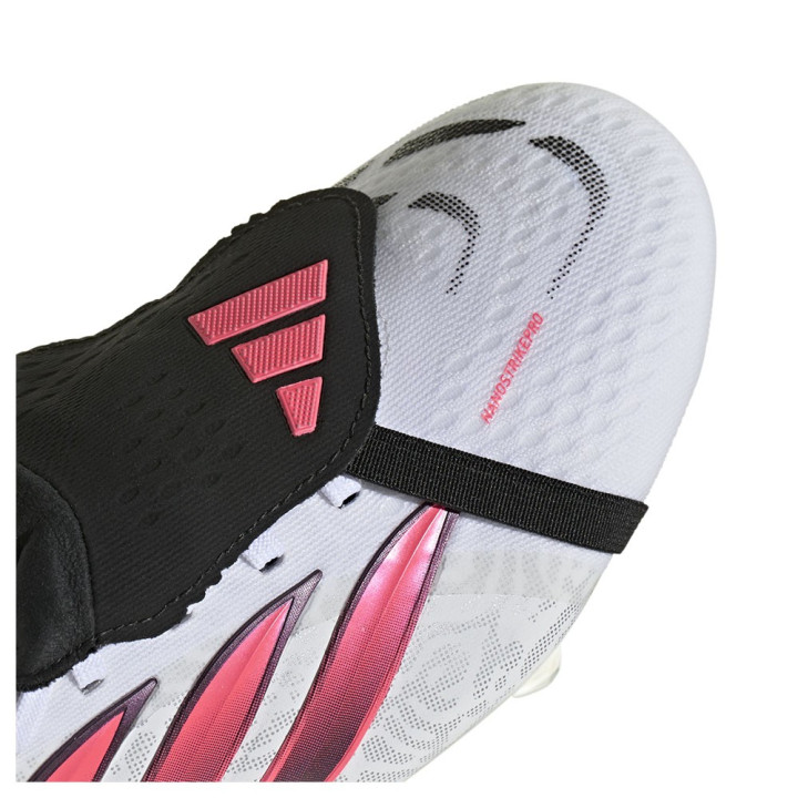 ADIDAS Predator Pro Ft Fg Bianco Rosso - Scarpe Da Calcio Uomo