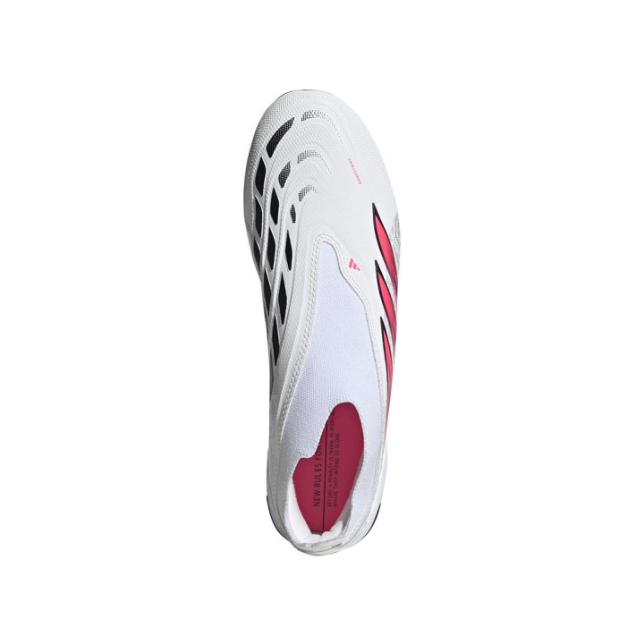 ADIDAS Predator League Ft Fg Bianco Rosso - Scarpe Da Calcio Uomo