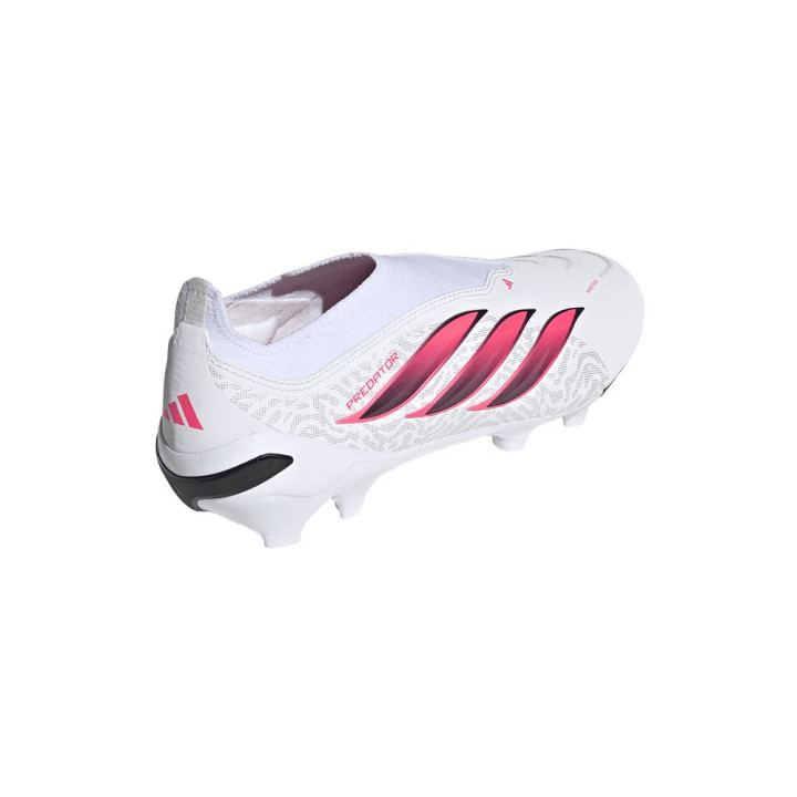 ADIDAS Predator League Ft Fg Bianco Rosso - Scarpe Da Calcio Uomo