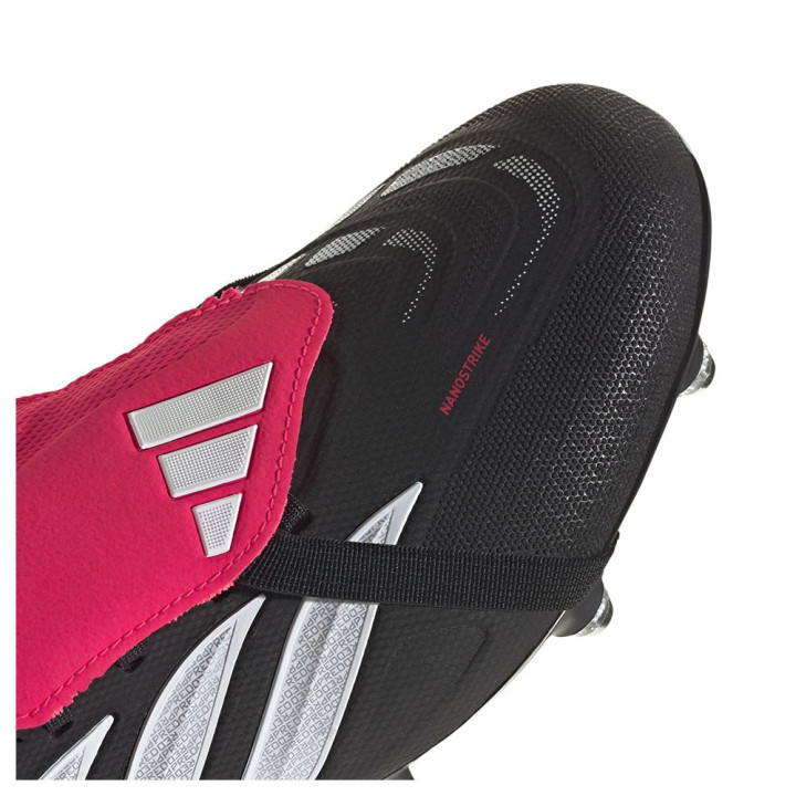 ADIDAS Predator League Ft Sg Nero Rosso - Scarpe Da Calcio Uomo