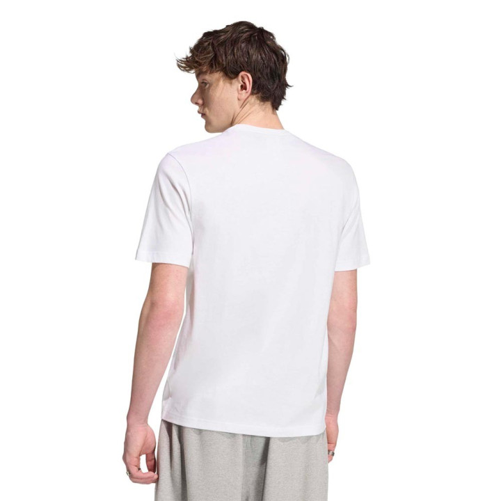 ADIDAS Originals T-Shirt Logo Piccolo Bianco Uomo