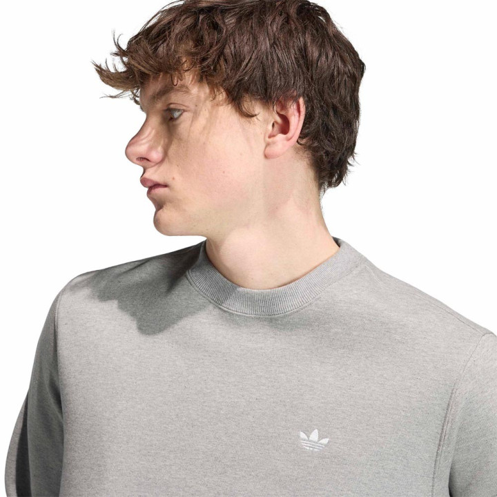 ADIDAS Originals Felpa Girocollo Grigio Uomo