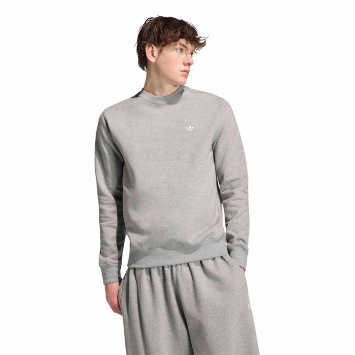ADIDAS Originals Felpa Girocollo Grigio Uomo