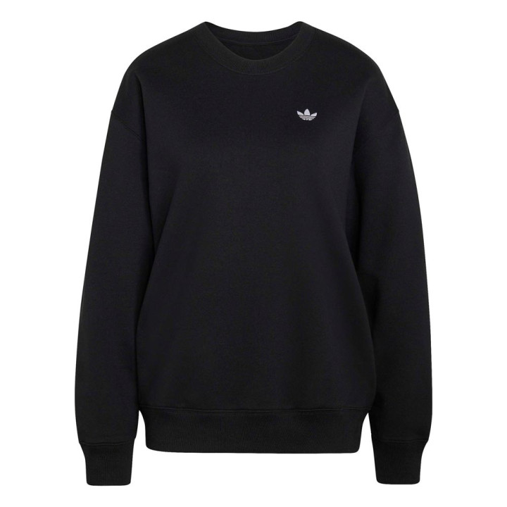 ADIDAS Originals Felpa Girocollo Logo Nero Donna