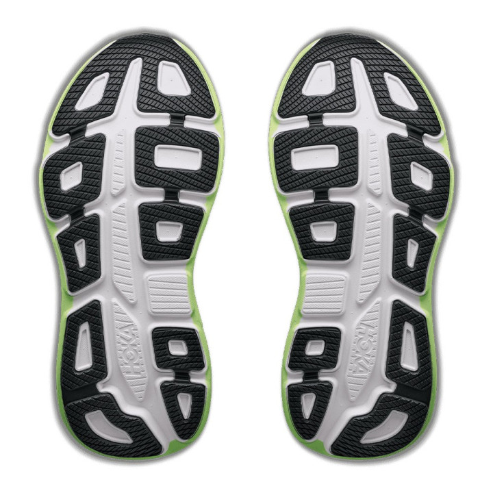 Hoka Bondi 9 Bianco Tart Apple - Scarpe Running Donna