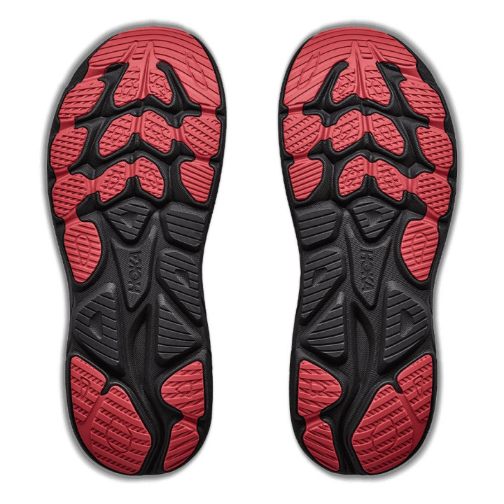 Hoka Clifton GORE-TEX River Rock Grigio Carbon Nero - Scarpe Running Uomo