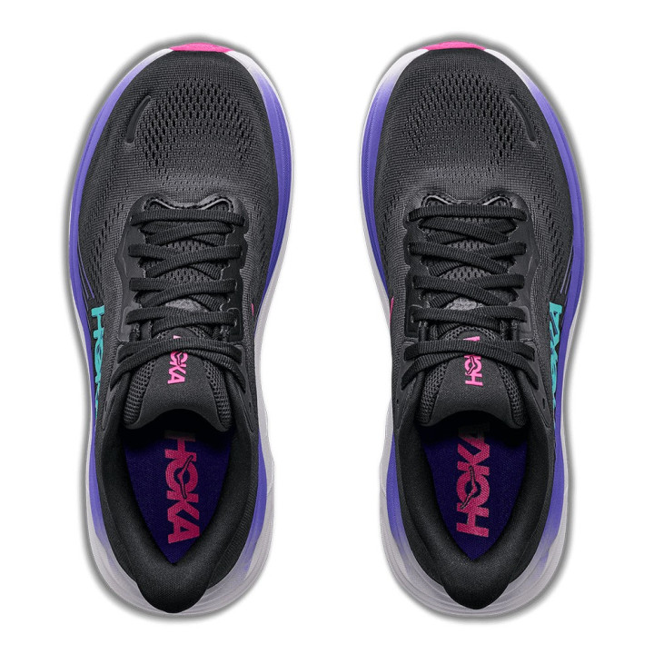 Hoka Clifton 11 Nero Neon Nebula - Scarpe Running Donna