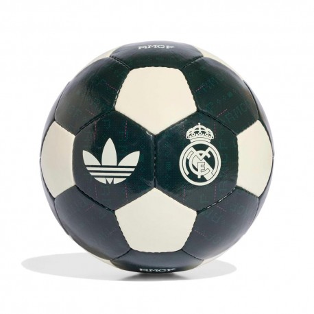 ADIDAS Pallone Da Calcio Real Madrid Originals 26 27 Verde Bianco