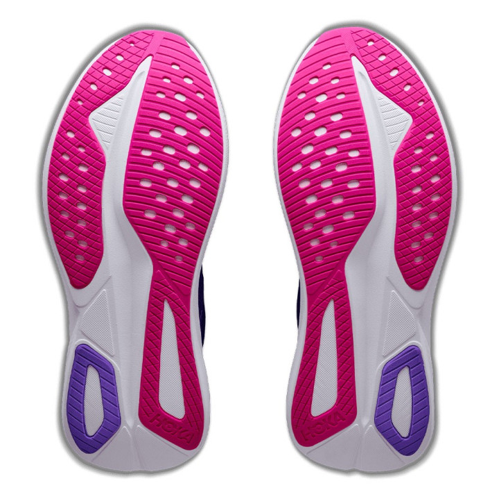 Hoka Mach 7 Carbon Nero Cosmic Purple - Scarpe Running Donna