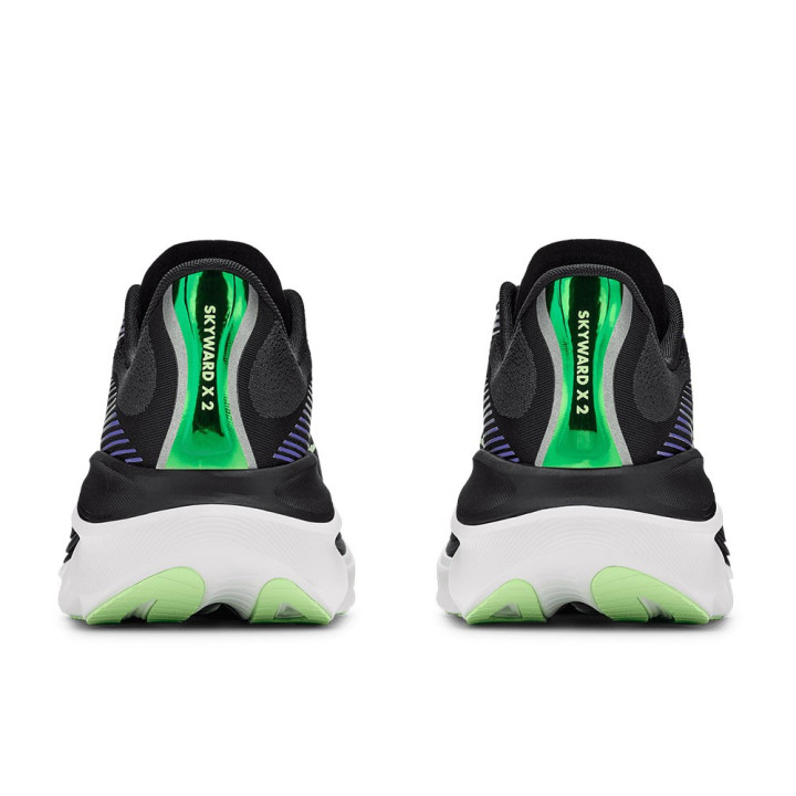 Hoka Skyward X 2 Carbon Blck Neon Nebula - Scarpe Running Uomo