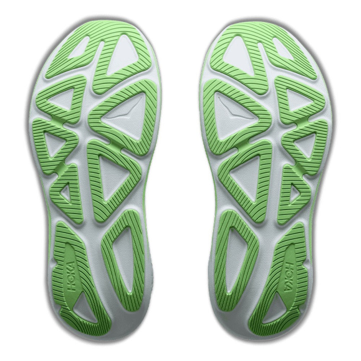 Hoka Clifton Pro Cosmic Grigio Neon Yuzu - Scarpe Running Donna