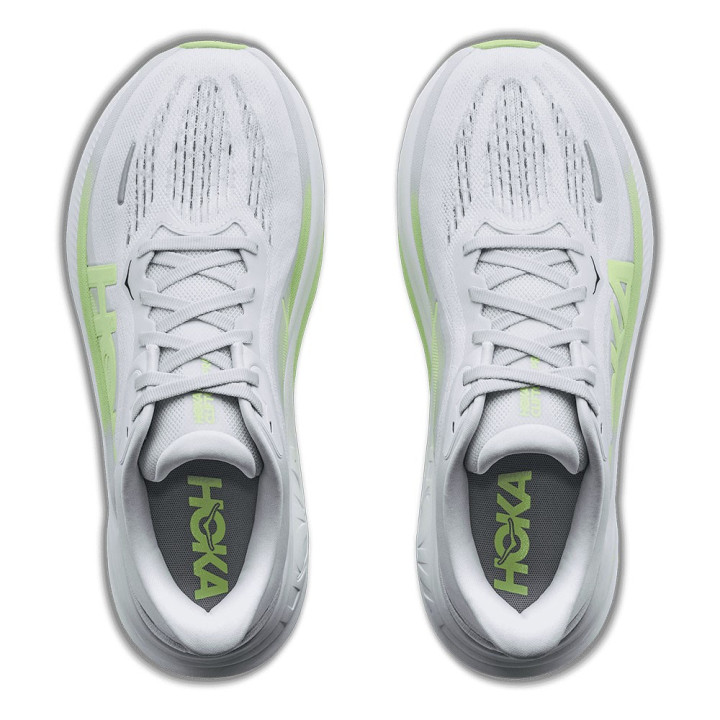 Hoka Clifton Pro Cosmic Grigio Neon Yuzu - Scarpe Running Donna