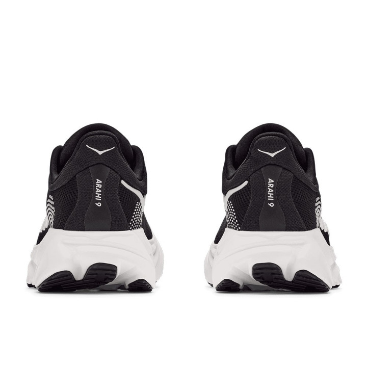 Hoka Arahi 9 Nero Bianco - Scarpe Running Uomo