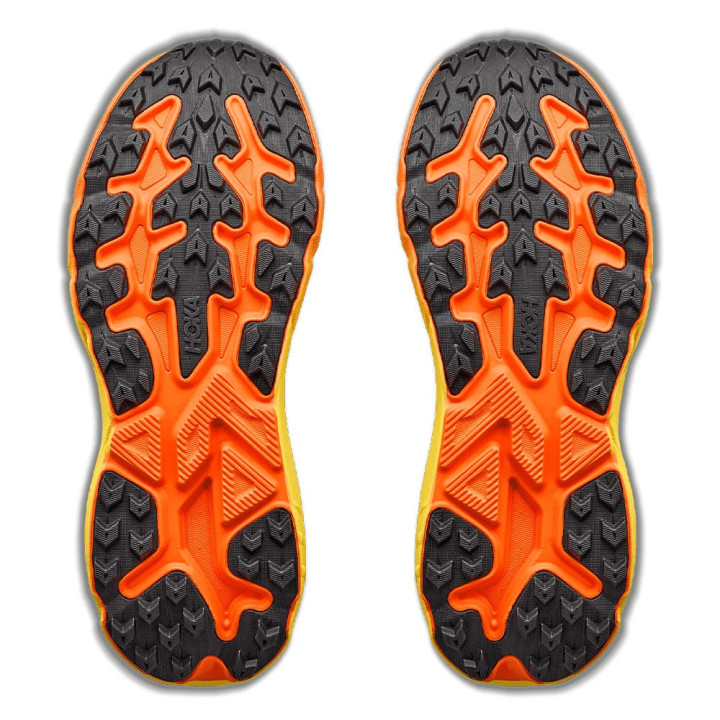 Hoka Challenger 8 Neon Tangerine Hoka Citrus - Scarpe Trail Running Uomo