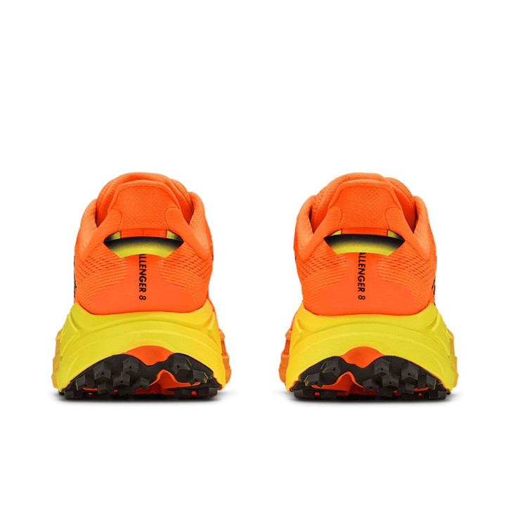 Hoka Challenger 8 Neon Tangerine Hoka Citrus - Scarpe Trail Running Uomo