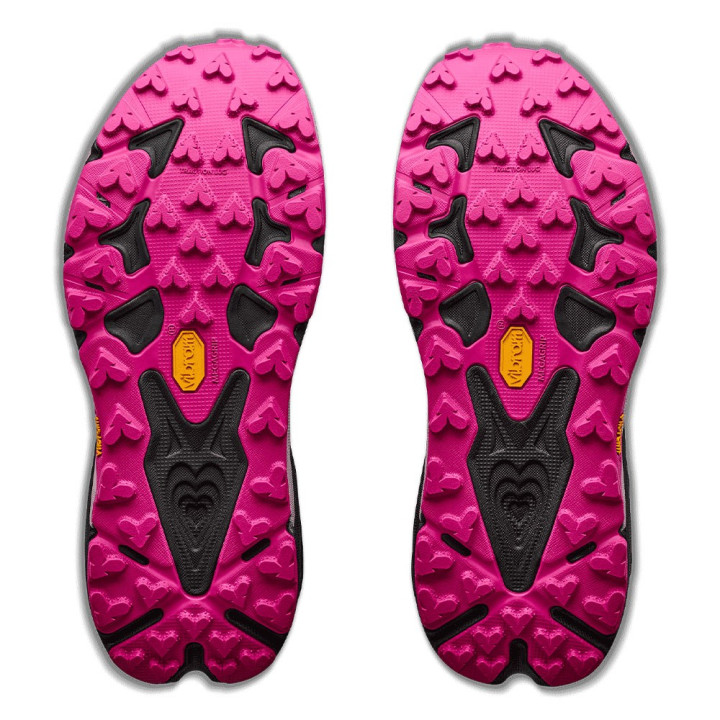 Hoka Speedgoat 7 Nero Rosa Opal - Scarpe Trail Running Donna