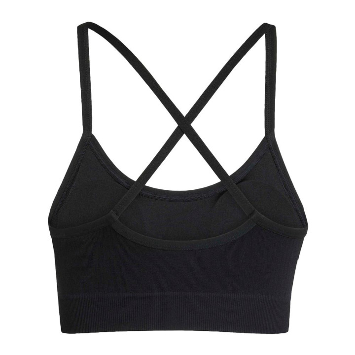 ADIDAS Reggiseno Sportivo Light Support Scrunch Nero Donna