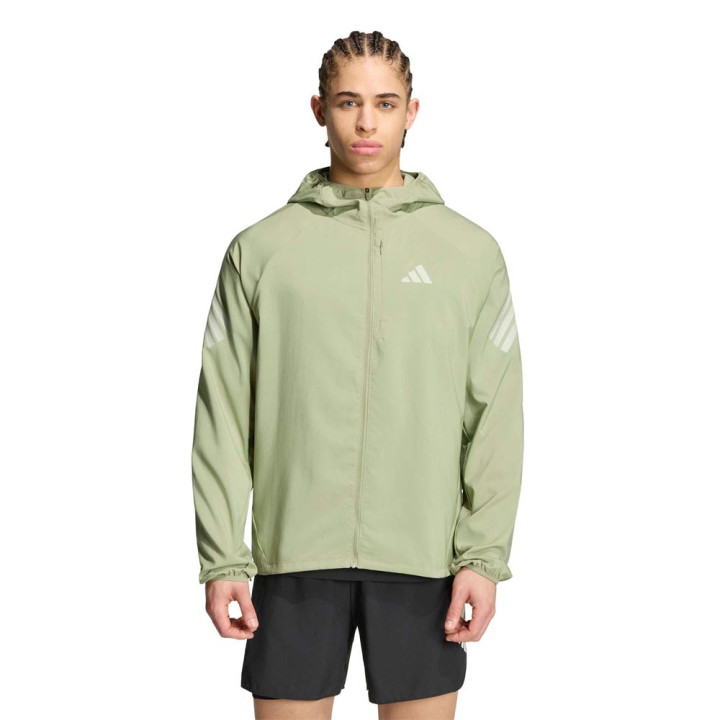 ADIDAS Giacca Running Capp Adi365 Iconic Verde Uomo
