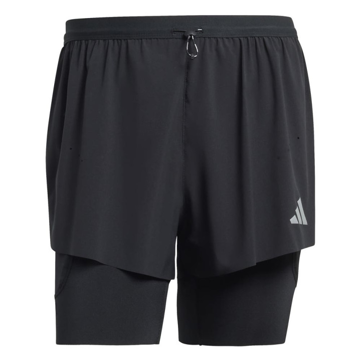 ADIDAS Pantaloncini Runnings Adi365 2In1 Nero Uomo