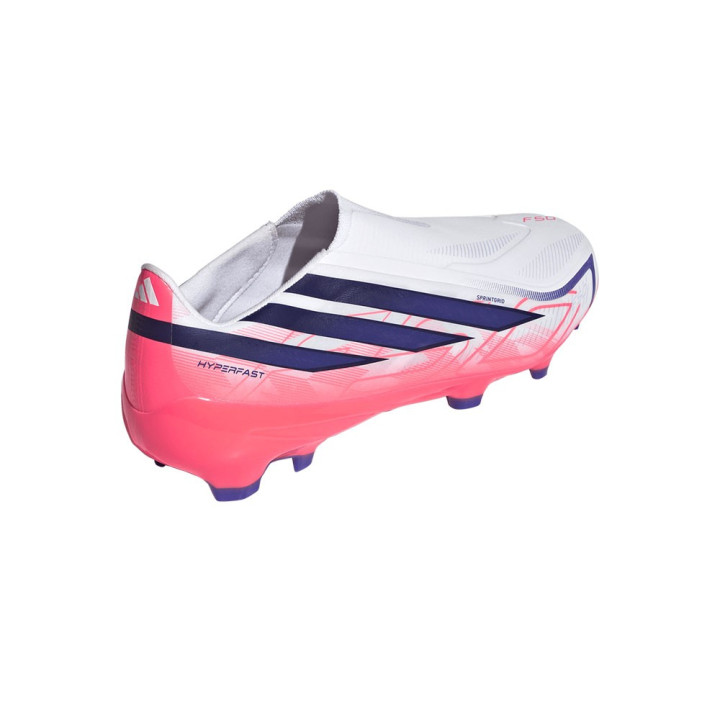 ADIDAS F50 Hyperfast League Ll Fg Bianco Viola - Scarpe Da Calcio Uomo